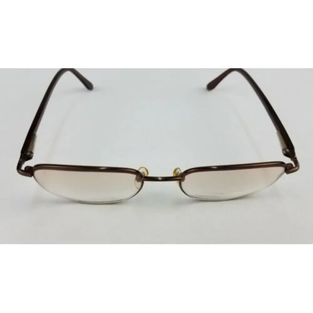 Coleman eyeglass frames Full metal frame zyl‎ temples Brown